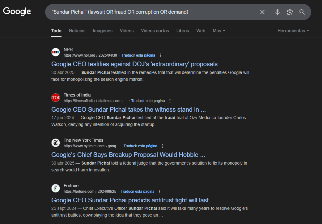 Management Team Fraud Sundar Part 2