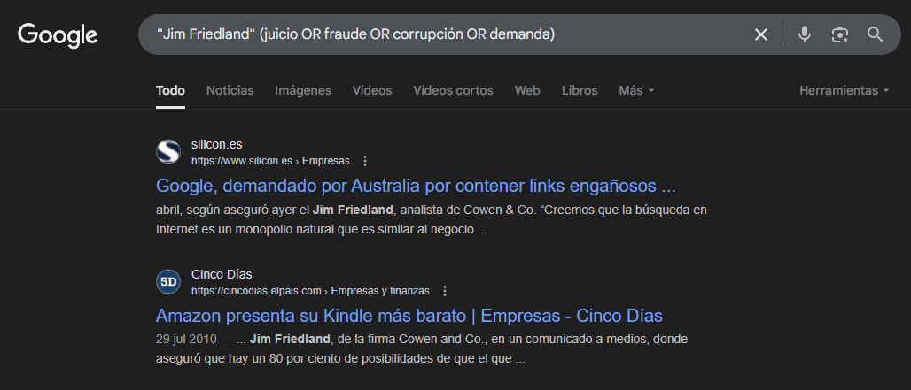 Equipo Directivo Fraude Jim