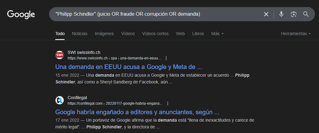 Equipo Directivo Fraude Philipp