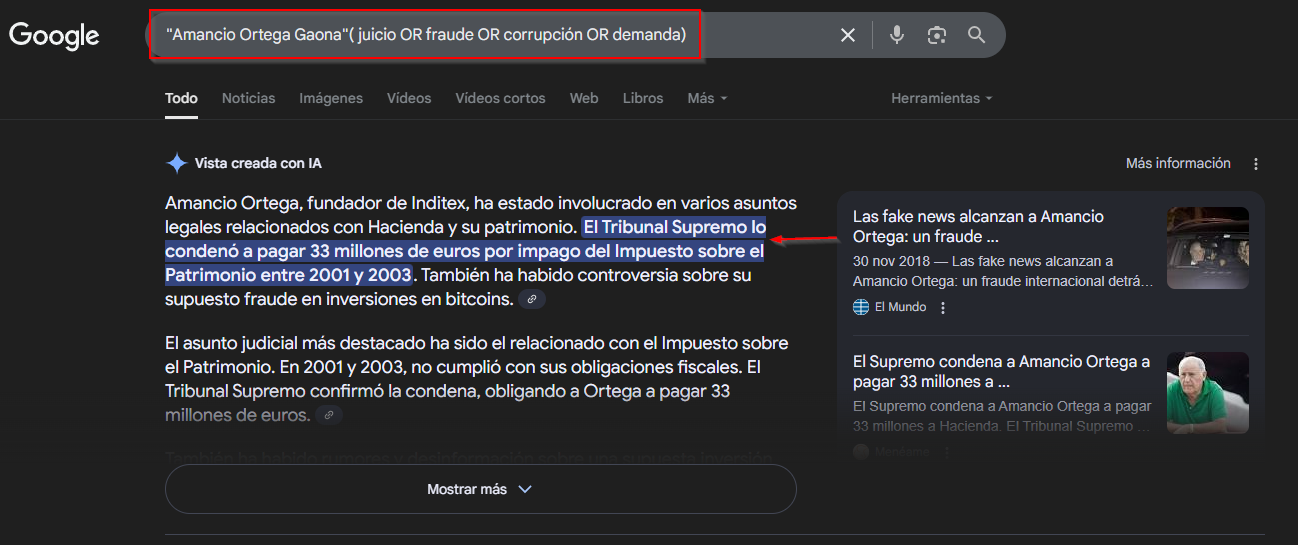 Equipo directivo D.Amancio
