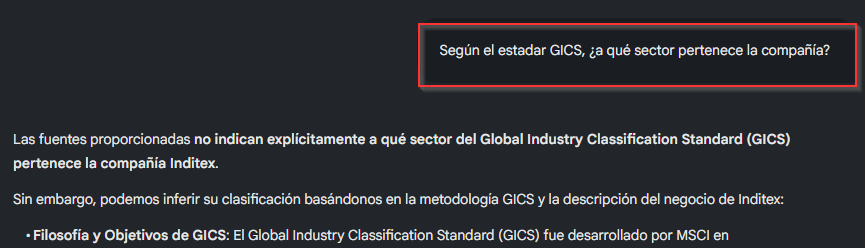 Sector GICS NotebookLM